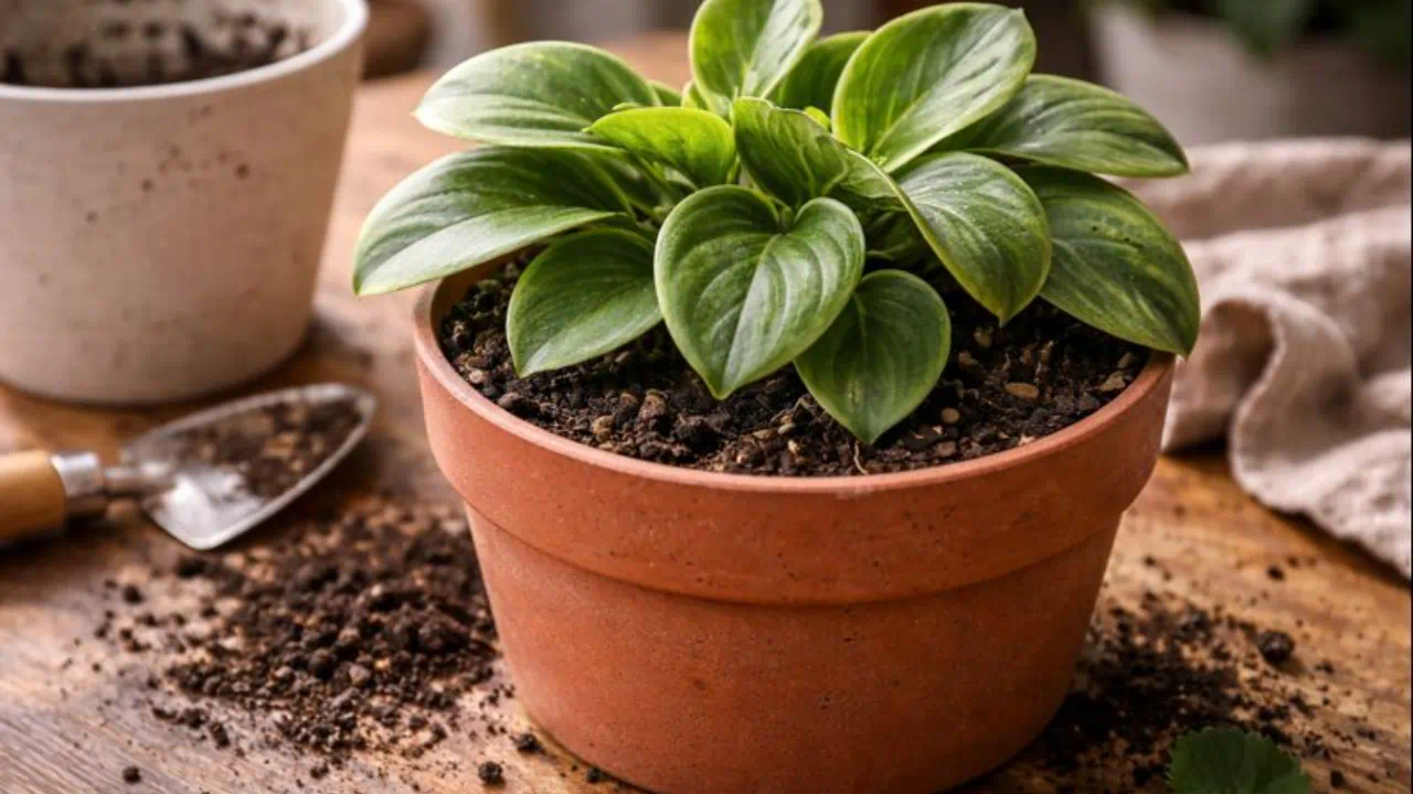 Trocar o vaso da peperômia muitas vezes causa um estresse que trava a planta sem aviso