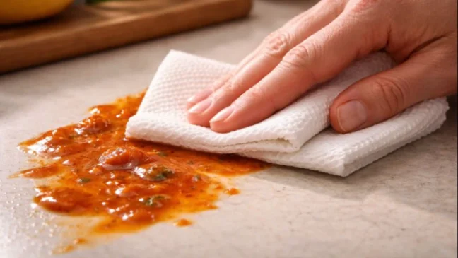 Usar papel toalha desse jeito evita sujeira espalhada e retrabalho na limpeza