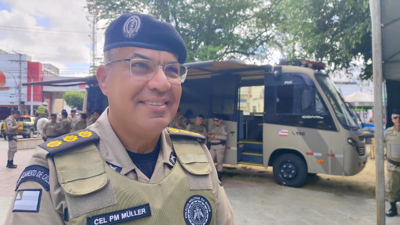 Coronel da Polícia Militar Michel Müller