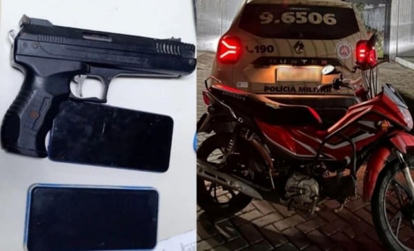 Adolescentes são apreendidos com itens roubados no bairro Tomba