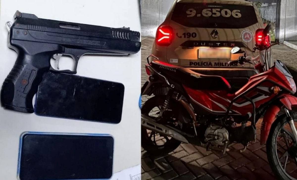 Adolescentes são apreendidos com itens roubados no bairro Tomba