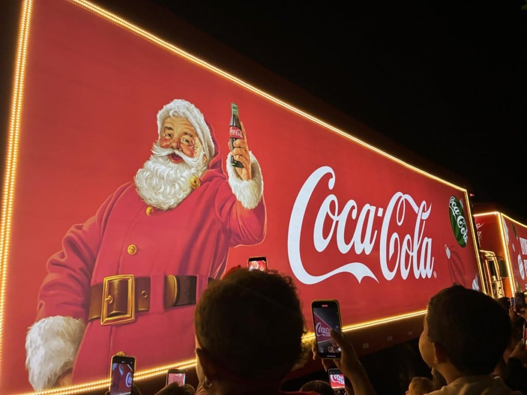 caravana da coca cola 2025 em Feira de Santana