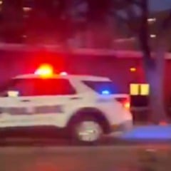 carro da polícia ataque EUA