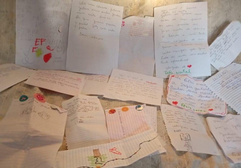 Cartinhas de Natal: professora promove campanha para fazer o Natal de crianças carentes mais feliz