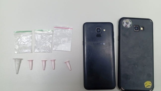 Porções de cocaína apreendidas com homem em São Gonçalo dos Campos