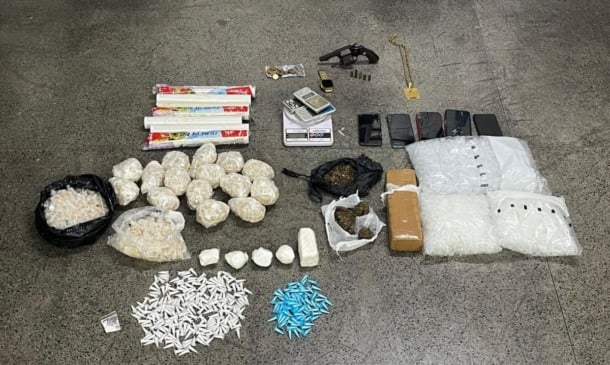 confronto no bairro lagoa grande rocinha apreensão de drogas