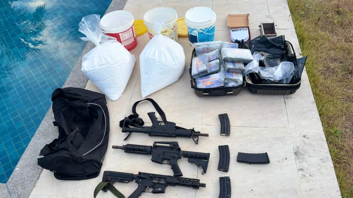 Depósito do tráfico é desarticulado na Bahia; líder do grupo é preso em São Paulo