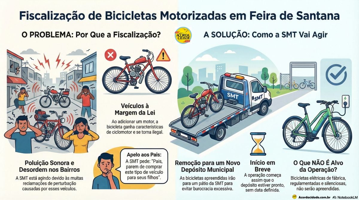 infográfico bicicleta motorizada