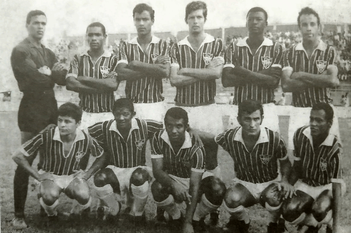 jogadores do Fluminense de Feira