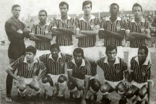 jogadores do Fluminense de Feira