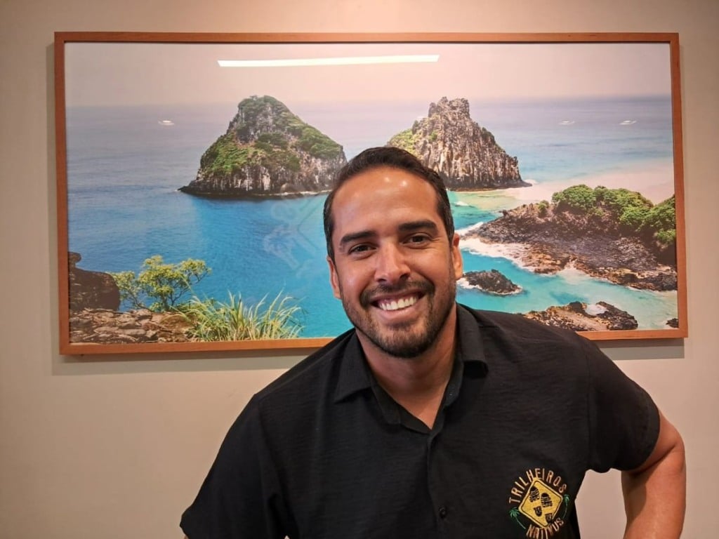 Kaio Ramon, empresário e proprietário da Trilheiros Nativus, uma agência de Viagens de Feira de Santana