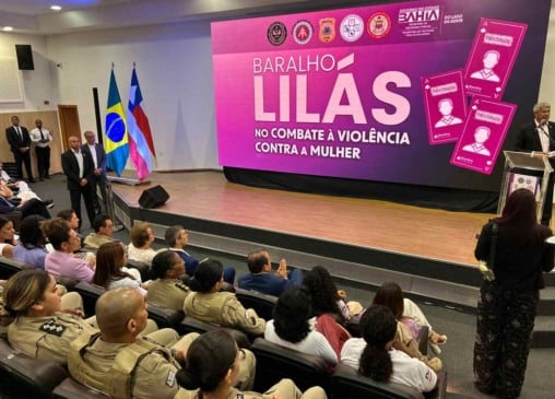Baralho Lilás: SSP cria ferramenta que irá exibir 16 foragidos por crimes de violência contra mulheres