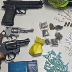 droga crack material ilícito apreensão armas cocaína maconha distrito de Jaíba