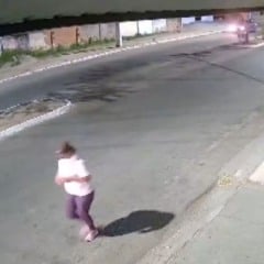 Mulher atropelada em Serrinha