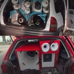 Operação Paredão: sons automotivos são apreendidos pela PM em Feira de Santana