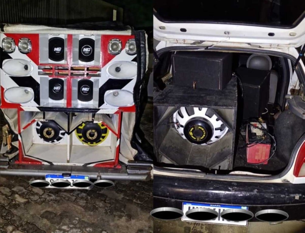 PM apreende drogas e arma durante fiscalização de festa clandestina em Vitória da Conquista