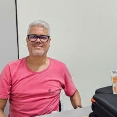 Rudival Filho, presidente do sindicato dos lotéricos do interior da Bahia