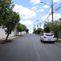 Bairro Vila Ol&iacute;mpia passa a contar com todas as vias pavimentadas com asfalto