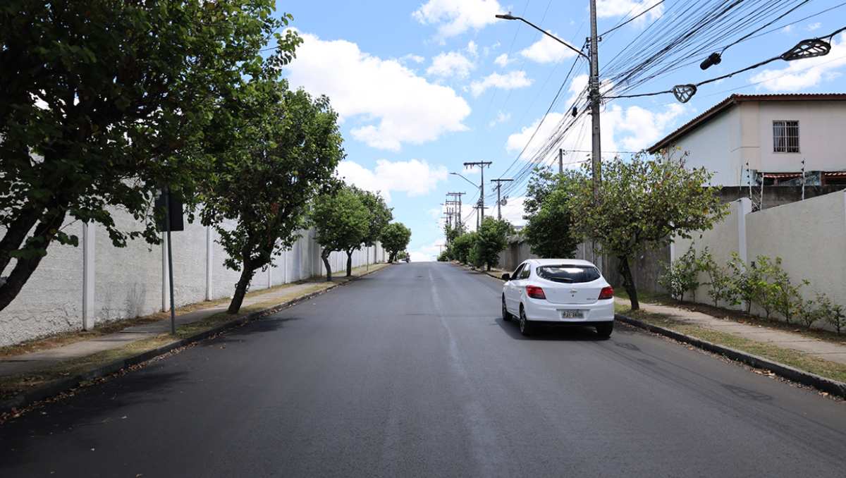 Bairro Vila OlÃmpia passa a contar com todas as vias pavimentadas com asfalto Bairro Vila OlÃmpia passa a contar com todas as vias pavimentadas com asfalto