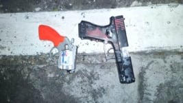 simulacro de arma de fogo