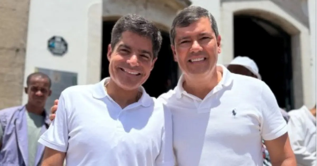 ACM Neto e Cláudio Tinoco