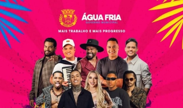 Água Fria Fest | Foto: Reprodução/ Instagram (@prefeituradeaguafria)