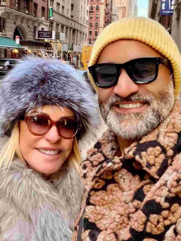 Ana Maria Braga e Fábio Arruda