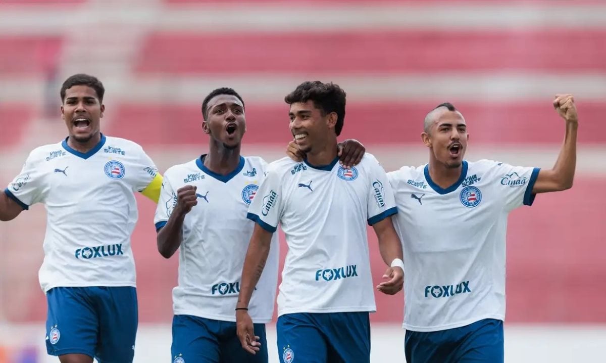 Bahia goleia Inter de Limeira na estreia da Copa SP de futebol júnior | Foto: Reprodução X/ Esporte Clube Bahia Bahia goleia Inter de Limeira na estreia da Copa SP de futebol júnior | Foto: Reprodução X/ Esporte Clube Bahia