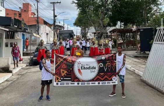 Banda Afro Ekodidé A Força da Resistência e do Renascimento Cultural na Rua Nova | Foto: Reprodução