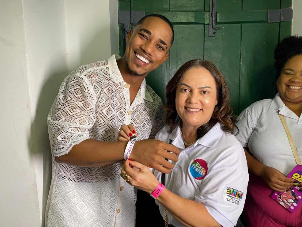 O Kannalha apoiando campanha da SPM pelo fim da violência contra a mulher 