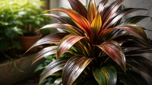 Como colocar a dracena chocolate num ponto estratégico muda a cor das folhas em 3 semanas