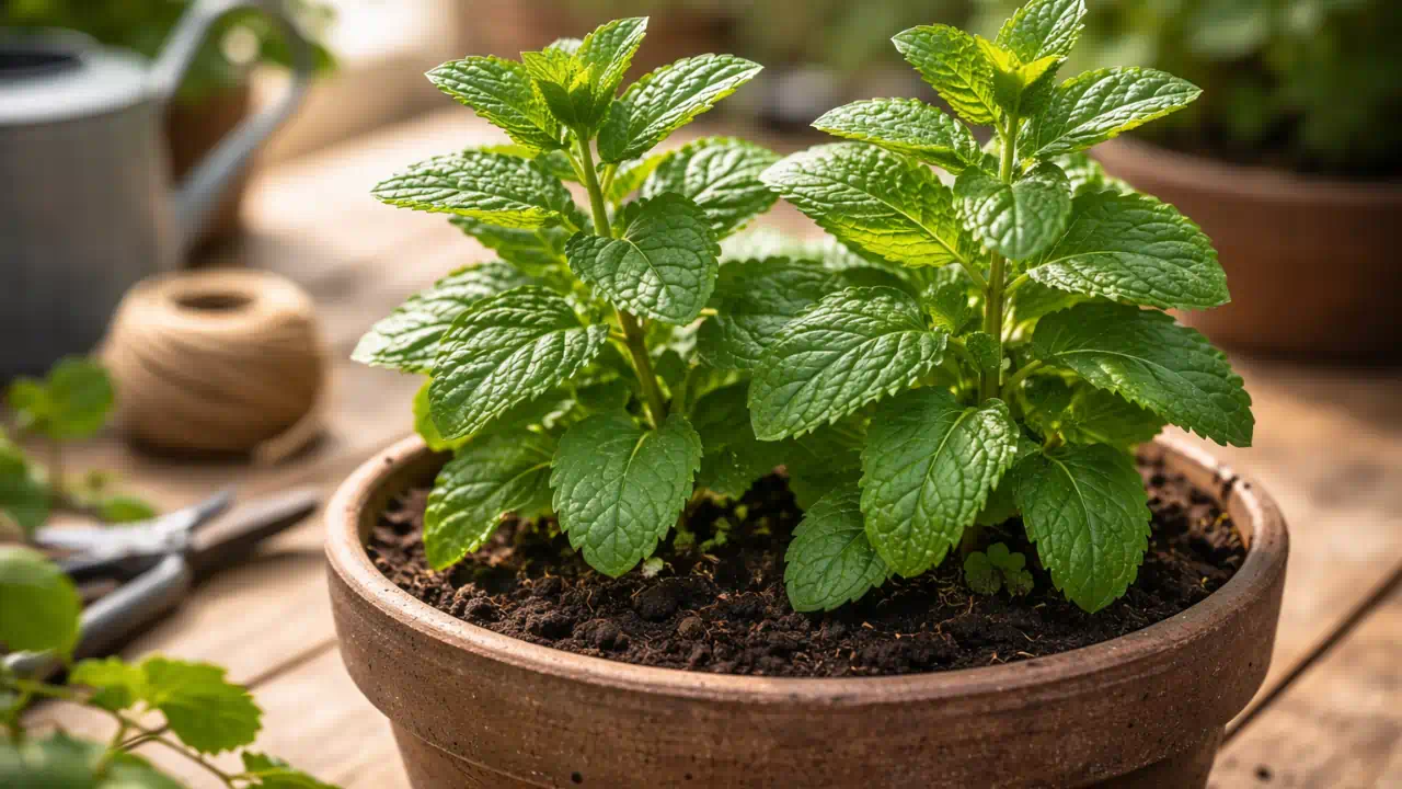 Descubra quantas mudas de hortelã bastam para perfume constante sem virar invasora (apenas 2)
