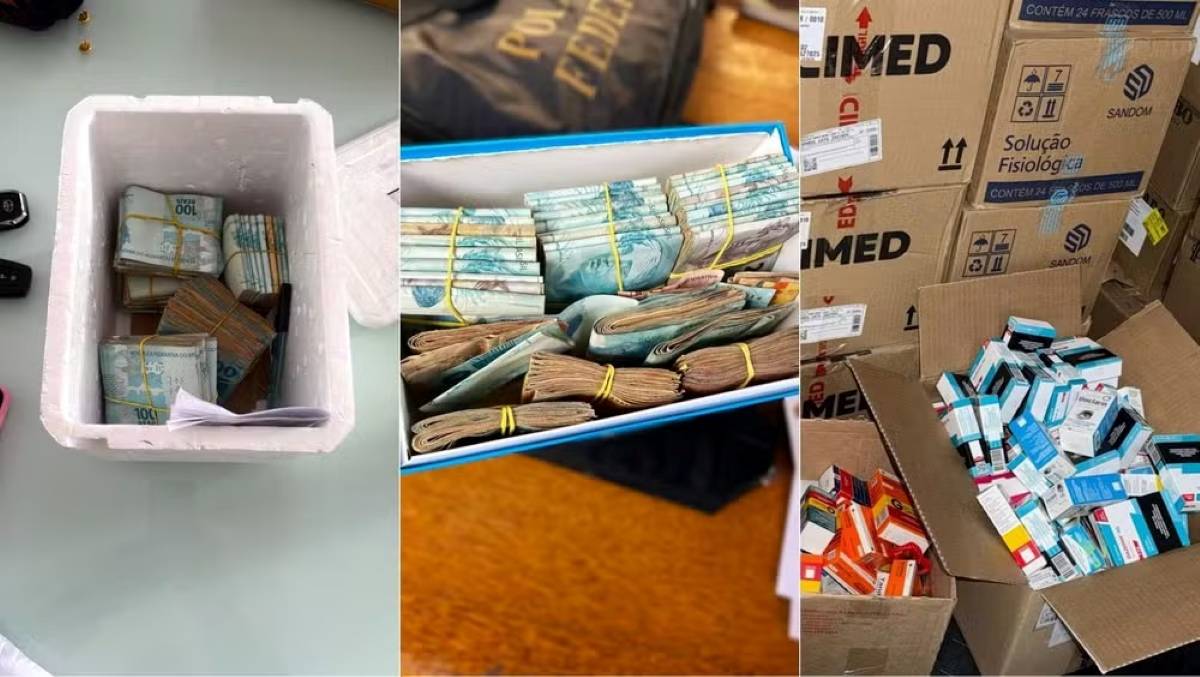 Dinheiro e remédios