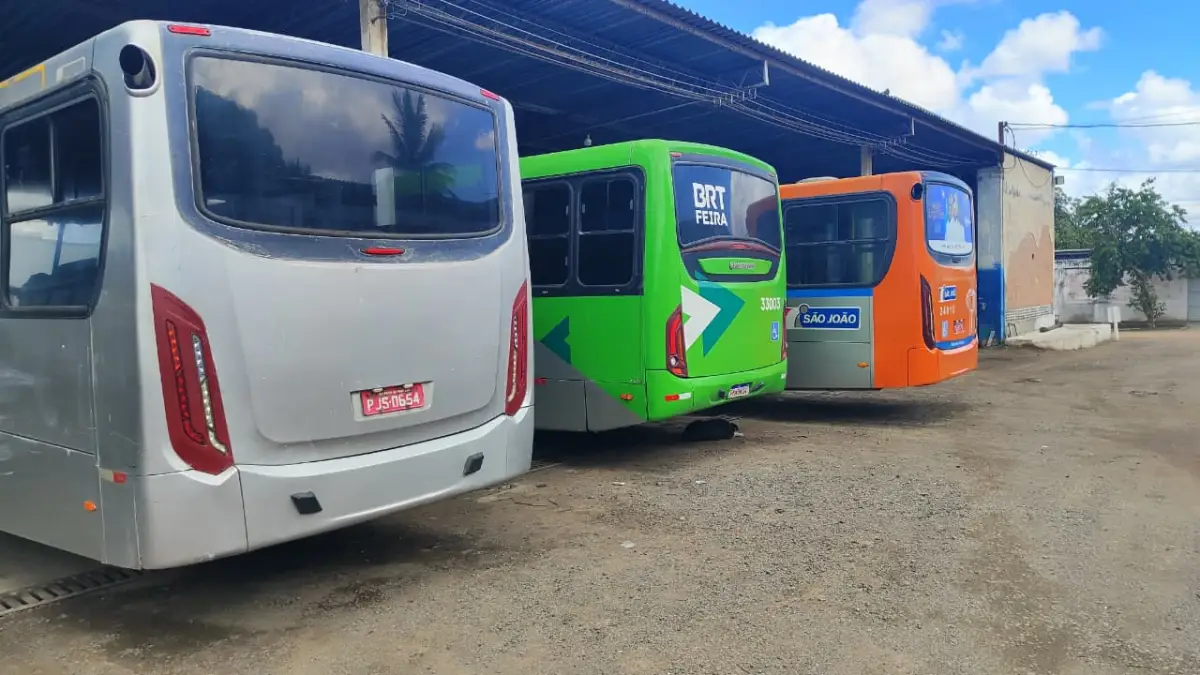 Empresas alegam queda de passageiros e dificuldades financeiras no transporte público de Feira