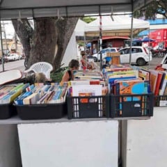 Feira do Livro Usado | Foto: Ney Silva/ Acorda Cidade