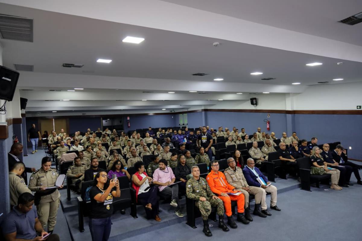 Formação em Direitos Humanos é realizada para forças de segurança do Estado Foto Cleomário Alves SJDHBA