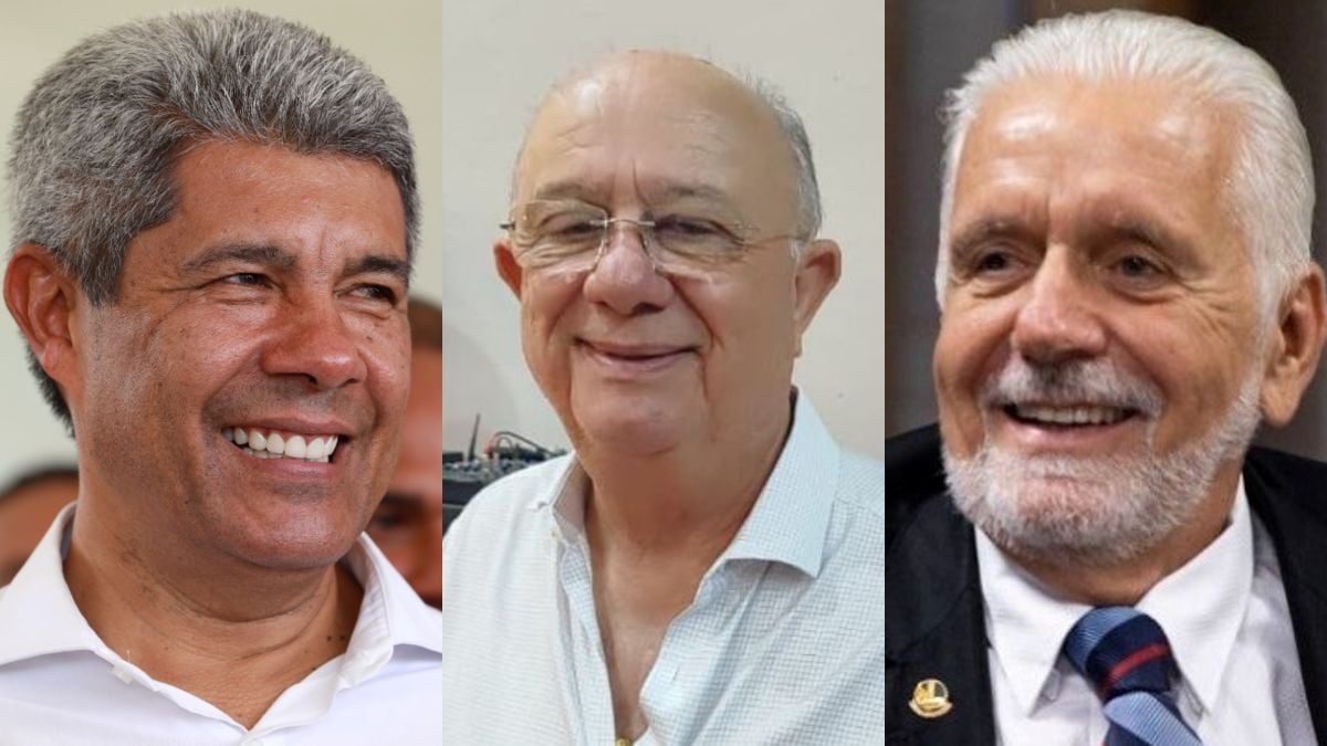 Jerônimo Rodrigues, José Ronaldo e Jaques Wagne