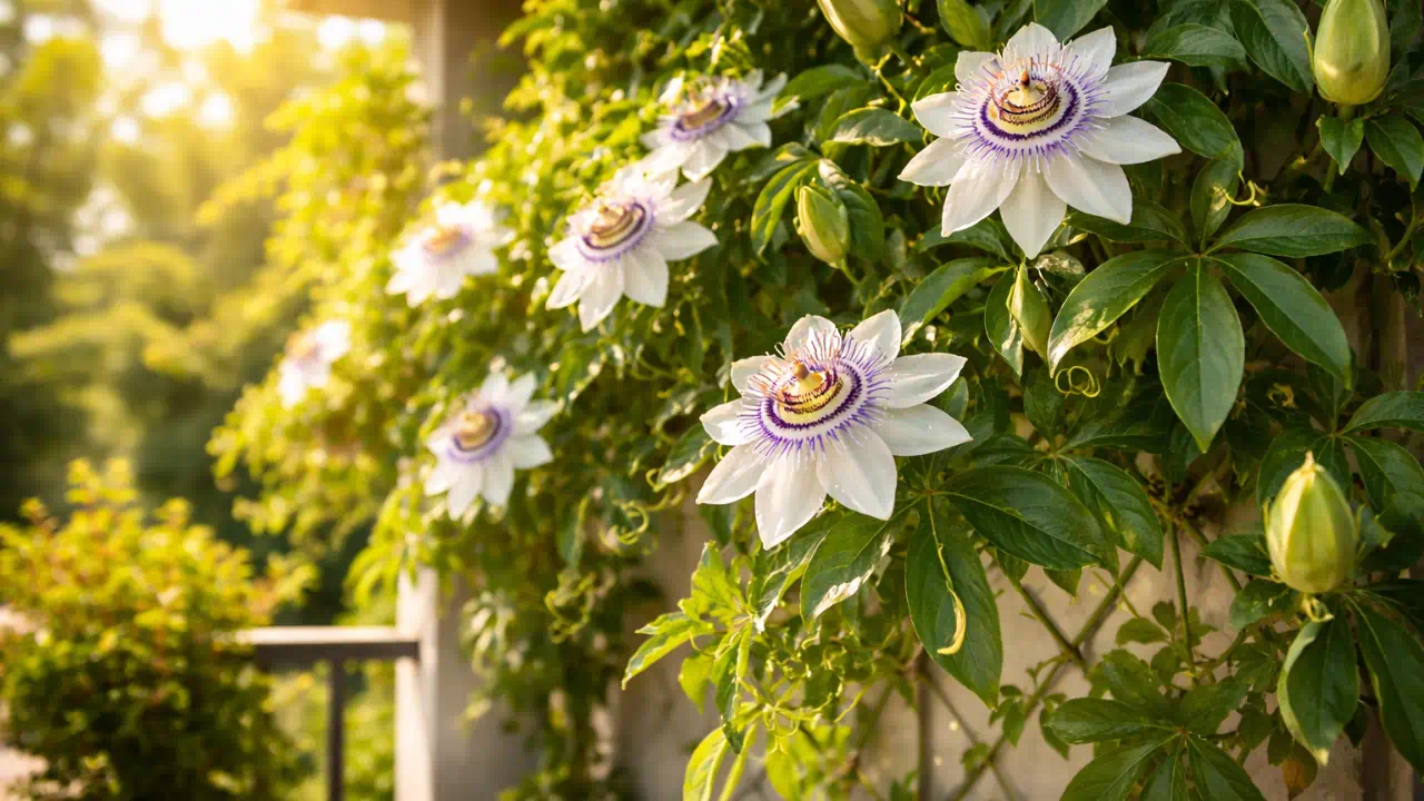 Maracujá-ornamental 6 horas de sol que decidem se você terá só folhas ou flores de verdade