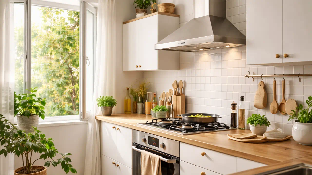 Melhore a ventilação da cozinha com 2 ajustes e evite cheiro de gordura pela casa