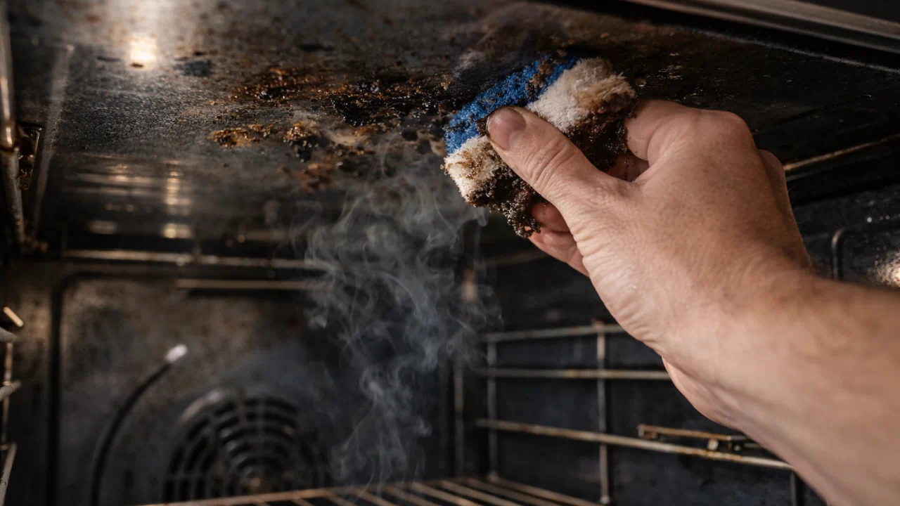 O detalhe esquecido na limpeza do forno que faz a fumaça voltar na próxima receita