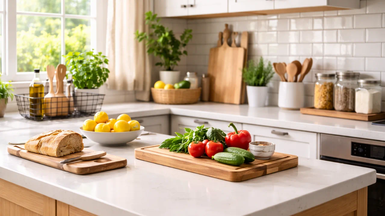 Organize a bancada em 3 passos respeitando o fluxo da cozinha e evite a bagunça voltar rápido