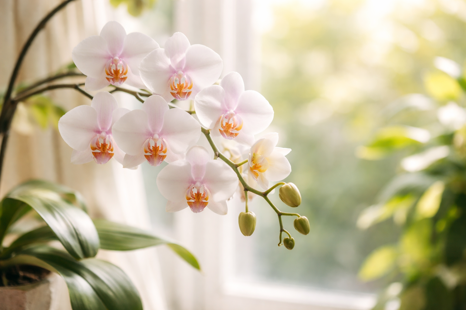 Phalaenopsis quantos meses dura a floração quando a luz está ideal — e o que quase ninguém faz para manter