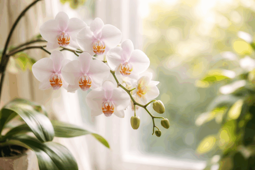 Phalaenopsis quantos meses dura a floração quando a luz está ideal — e o que quase ninguém faz para manter