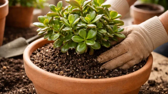 Por que a jade-anã reage melhor quando você muda o vaso a cada 3 anos