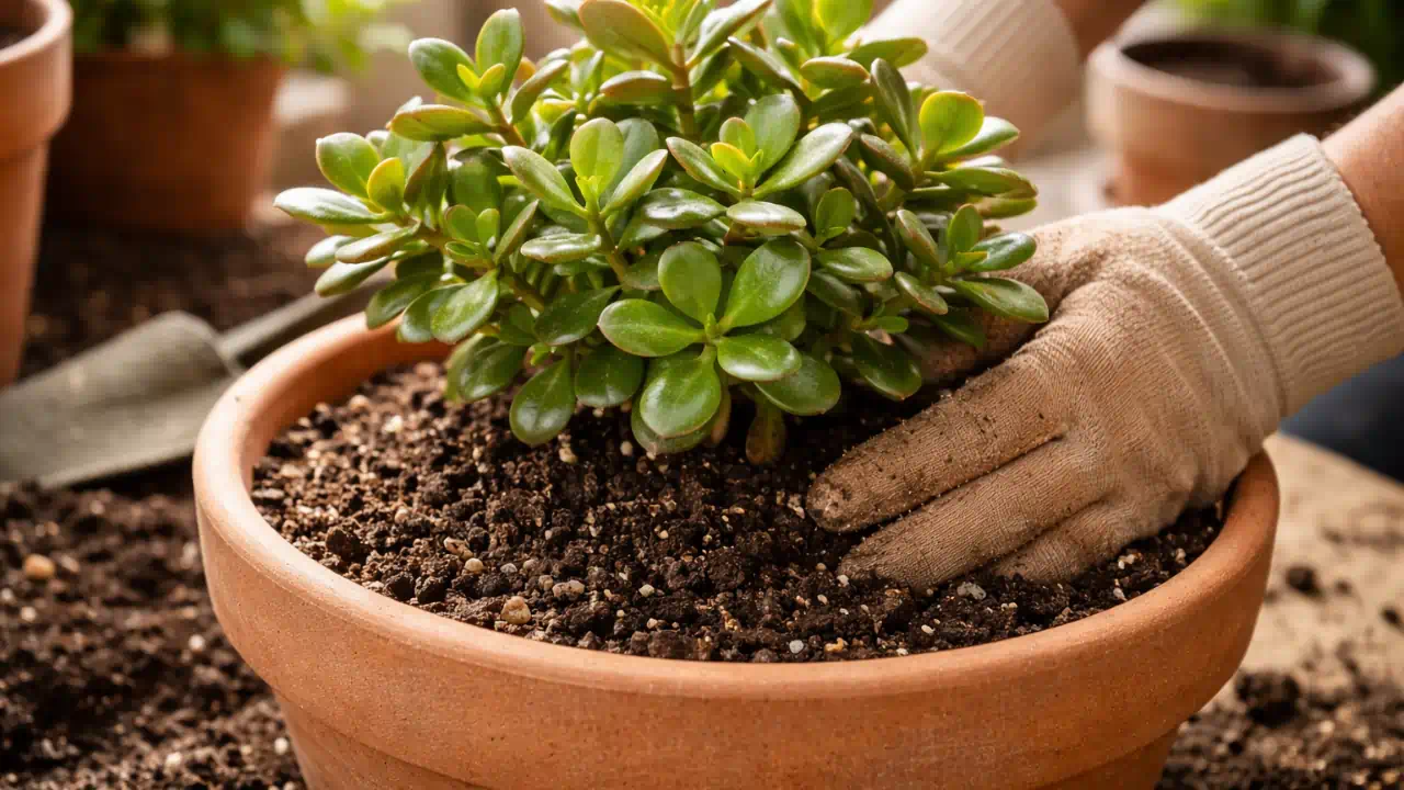 Por que a jade-anã reage melhor quando você muda o vaso a cada 3 anos