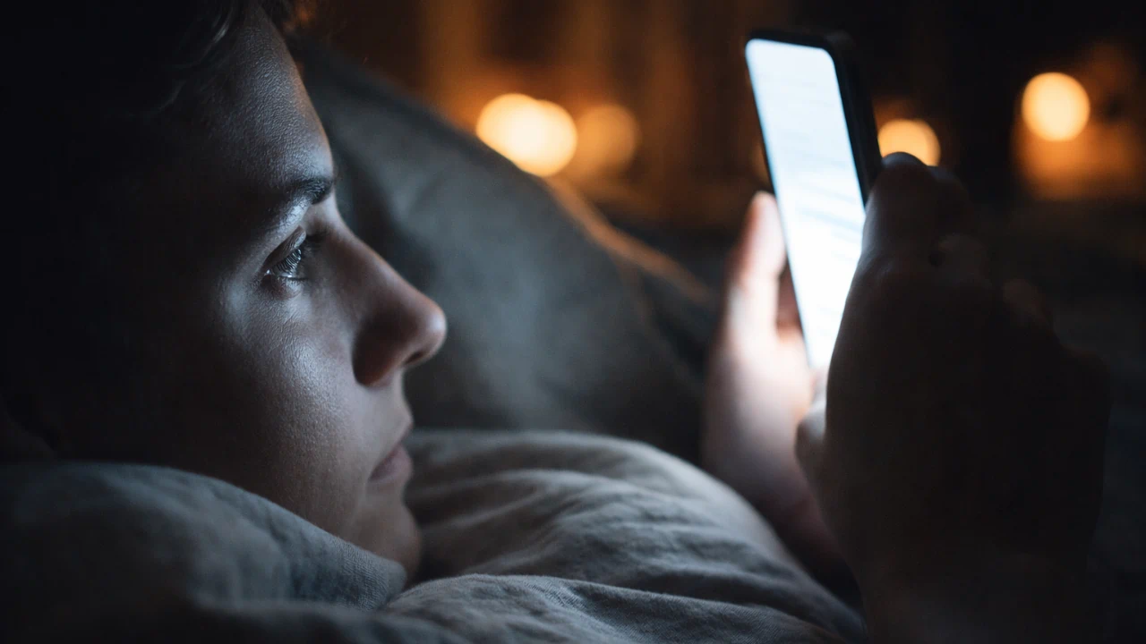 Por que o brilho da tela à noite interfere mais no corpo do que a cafeína