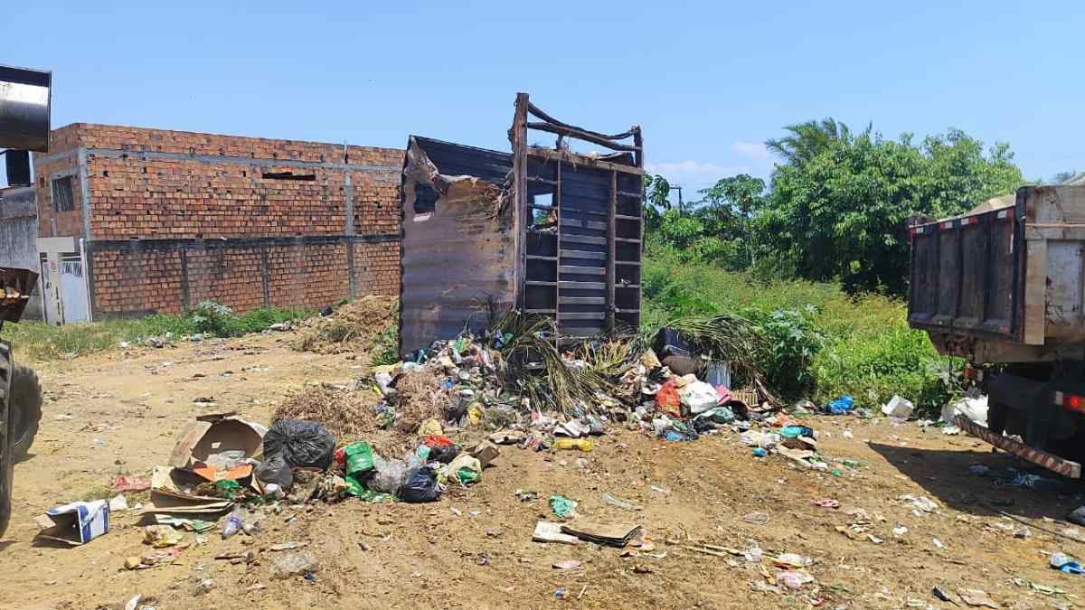 Prefeito de Saubara chama atenção para descarte irregular de lixo no distrito | Foto: Ed Santos/ Acorda Cidade