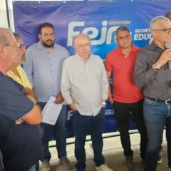 Prefeitura d&aacute; Ordem de Servi&ccedil;o para constru&ccedil;&atilde;o da maior creche de Feira de Santana
