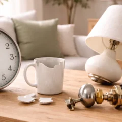 Retire 4 objetos quebrados mantidos por h&aacute;bito e restaure o equil&iacute;brio do espa&ccedil;o