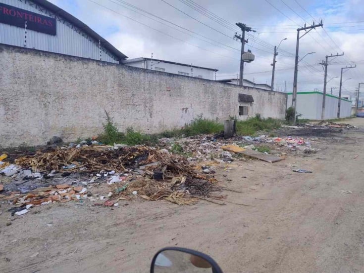 Rua Alagoas, no bairro Queimadinha